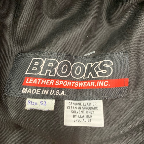 1976 Brooks leather motorcycle jacket - Picture 2 of 4
